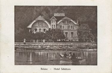 1922 ca. - Brienz - Hotel Schützen - Fluhberg - Druck_web