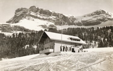 1958 ca. - Axalp - Skihütte Skiclub Axalp_web