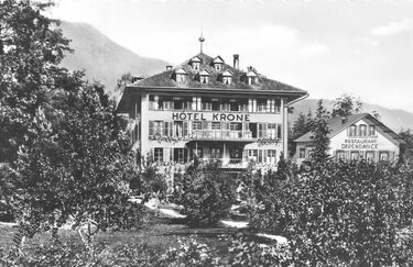 1940 ca. - Brienz - Hotel Krone_web