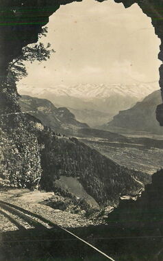 18xx - Brienz - Brienzer-Rothorn-Bahn Sicht aus Tunnel - aus Internet_web