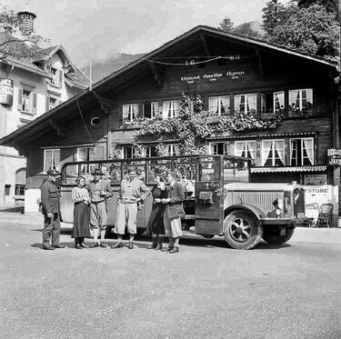 1933 Postautofahrt von Brienz auf die Grimsel_web