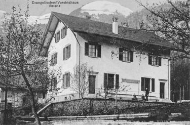 1908 - Brienz - Vereinshaus erbaut 1908 - Druck_web